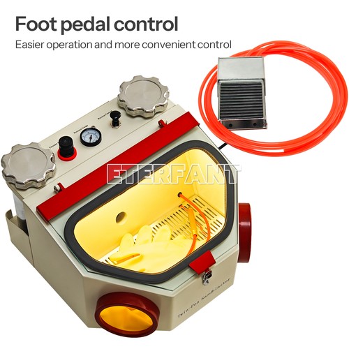 Twin pen sandblaster - pen, double