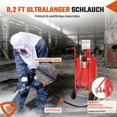 Druckluft sandstahler 38l - druckluft,