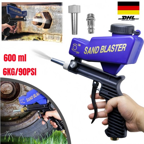 Druckluft-Sandstrahlpistole